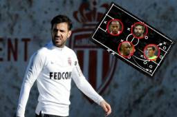 El futbolista del Mónaco reveló en sus redes sociales el mejor 11 con el que ha jugado a los largo de su carrera. Sorprende que no esten nombres como el de Villa y Puyol.