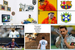Comenzando la semana y...¡Llegaron los memes! En está ocasión liquidan a Messi por su mal debut en Copa América, se acuerda de Coutinho y lo malo que es en el Barcelona, además Neymar es protagonista. Y los nuevos de la boda 'galáctica' de Sergio Ramos, ¿Ya los vistes?