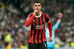 Durante un entrenamiento, Álvaro Morata sufrió un traumatismo craneoencefálico, por lo que se quedará en observación médica, informó AC Milan.