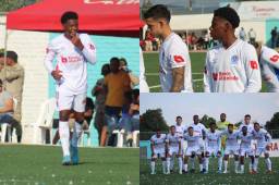 Dereck Moncada anotó su primer gol con Olimpia ante Talanga. Foto: Olimpia.