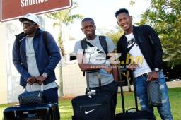 Alberth Elis, Boniek García y Romell Quioto se integraron a la Selección de Honduras en Florida tras la derrota del Houston ante Portland. Fotos Neptalí Romero