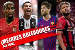 Una lista que publica Transfermarkt revela a los mejores goleadores de todo el 2018, donde figura un jugador hondureño.