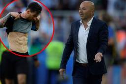 Sampaoli también dijo que todo está bien con Messi por que se compromete con Argentina.