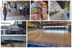 De los 312 casos confirmados de coronavirus Covid-19 en Honduras, 54 son del departamento de Francisco Morazán. El Distrito Central se prepara para lo peor y comienza a equipar el Polideportivo de la UNAH.