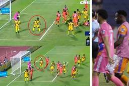 Real España remontó a UPN con goles en fuera de lugar. Celio Valladares se quejó en redes.