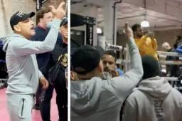 Los padres de Teófimo López y George Kambosos Ambos se enfrentaron en un una sesión de prensa abierta.