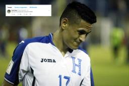 Andy Najar también explotó en redes sociales tras el empate de Honduras ante Costa Rica en San José.