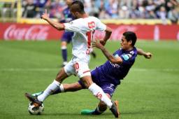 Andy Najar solo lleva 302 minutos este torneo con el Anderlecht.