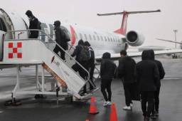 Tigres arribó en horas de la tarde a Estados Unidos para el juego de este martes ante Houston Dynamo por Liga de Campeones Concacaf.