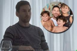 Messi reveló que le gustaría pasar desapercibido cuando comparte con sus hijos en algún lugar.