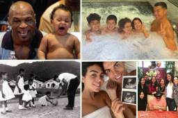 Cristiano Ronaldo se ha sumado a la lista de los deportistas con más hijos. Junto a CR7, solamente hay otro futbolista, que tiene más del doble de herederos que él.