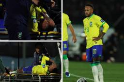 Video: Así fue la lesión de Neymar con Brasil; salió llorando y en camilla en el duelo ante Uruguay; ¿Cuánto tiempo estará fuera?