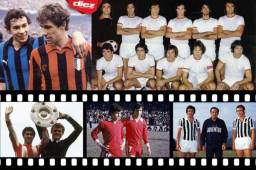 Así se vestían equipos grandes de Italia, España, Inglaterra y las selecciones más importantes del mundo durante los años 60,70 y algunos en los 80. Hay tres clubes que siguen manteniendo el mismo diseño.