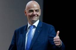 El presidente de la FIFA Gianni Infantino quedó impresionado por lo que hizo el Barcelona en el Camp Nou.