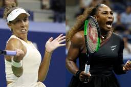 Madison Keys y Serena Williams esperan llegar a la final del Abierto de Estados Unidos. Foto EFE