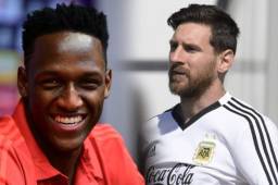 Yerry Mina lleva un gol en Rusia-2018; Lío Messi aún no registra anotaciones.