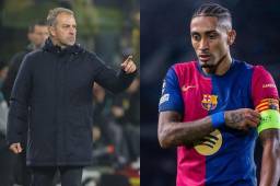 El entrenador alemán reveló lo que pasó con Raphinha tras salir de cambio.