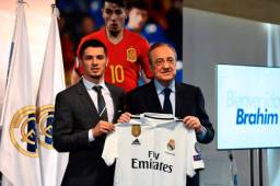 Brahim Díaz fue presentado como nuevo fichaje del Real Madrid.