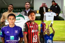Andy Najar, Henry Figueroa, Maynor Figueroa, Romell Quioto y Danny Acosta son noticia en el fútbol extranjero.