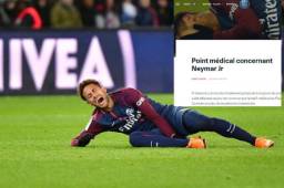 EL PSG finalmente hace oficial el tema de la lesión de Neymar, que será operado este fin de semana.