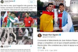 José Antonio Reyes perdió la vida en un accidente de tránsito y el mundo del fútbol se ha pronunciado en las redes sociales tras la terribel noticia.