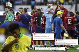 La reacción de la prensa ante el sorpresivo empate sin goles entre las selecciones de Brasil y Costa Rica por la Copa América 2024.