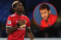 Pogba tuvo palabras de admiración para el brasileñp Neymar Jr.