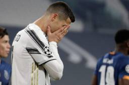 Cristiano Ronaldo cayó eliminado de la Champions por tercer año consecutivo con la Juventus.