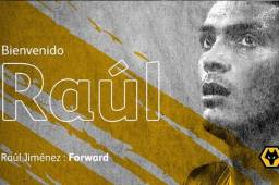 Wolverhampton anunció al delantero Raúl Jiménez en su cuenta de Twitter.