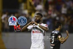 El delantero olimpista anotó el segundo gol del equipo en el triunfo por marcador de 3-1 en el Estadio Francisco Morazán.