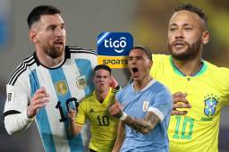 Transmite Tigo Sports: ¡Partidazos! Así se jugará la próxima jornada de las eliminatorias sudamericanas