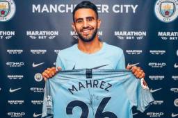 Riyad Mahrez es nuevo jugador del City de Pep Guardiola.