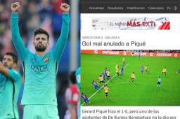 Gerard Piqué no soportó y arremete contra los árbitros de España.