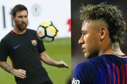 Lionel Messi se enfoca en el Barcelona y deja atrá el adiós de Neymar.