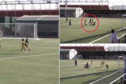 El hijo mayor de Messi se está volviendo goleador en las infantiles del Barcelona.