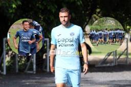 Motagua trabaja a tope en pretemporada y la próxima semana estarán en el norte haciendo trabajos de playa. Fotos: Marvin Salgado.