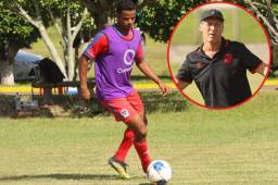 El lateral izquierdo, Samuel 'Chama' Córdova firmó su contrato con Olimpia por un año. Cuenta con la confianza del entrenador Pedro Troglio. Fotos cortesía