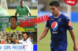 Varios futbolistas que militaron para equipos de la Liga Nacional de Honduras no corrieron con suerte y se quedaron sin poder fichar.