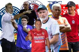 Los técnicos argentinos dominan los banquillos de la profesional en el fútbol hondureño.