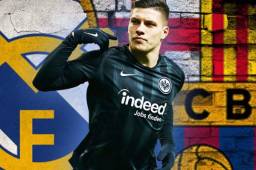 Eintracht Fráncfort estaría listo ahora para negociar la venta de Luka Jovic. ¿Barcelona o Real Madrid?