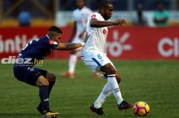 Wilson Palacios todavía no recupera su nivel con el Olimpia.