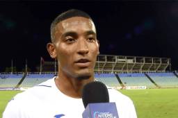 Douglas Martínez marcó el 0-2 de Honduras ante Trinidad y Tobago en el Caribe.
