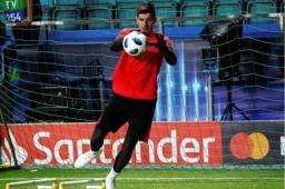 Courtois deberá esperar para hacer su estreno con la camiseta del Real Madrid.