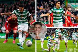 El hondureño Luis Palma volvió a ser la figura del Celtic de Escocia. El catracho recibió el 'MVP' por su brillante actuación.