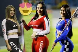El estadio Morazán es uno de los estadios donde se ve constantemente mujeres bellas como estas.
