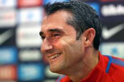Valverde se encuentra satisfecho con la campaña que está realizando el Barcelona.