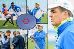 La selección de Honduras realizó su primer entrenamiento en Australia este lunes desatando la polémica