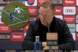 Koeman asegura que el penal de Mendy sobre Braithwaite fue muy claro.