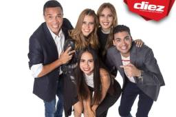Las chicas de DIEZ TV: Jenny, Circi y Georgina estarán junto a Rambo de León y Mario Vallecillo.