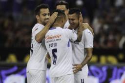 Los jugadores del Cruz Azul celebran el triunfo sobre el Atlas. Foto cortesía ESTO